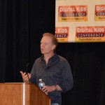 Bart Decrem, Senior Vice President and Digital Manager for Disney Mobile during his keynote at Digital Kids Conference 2012.